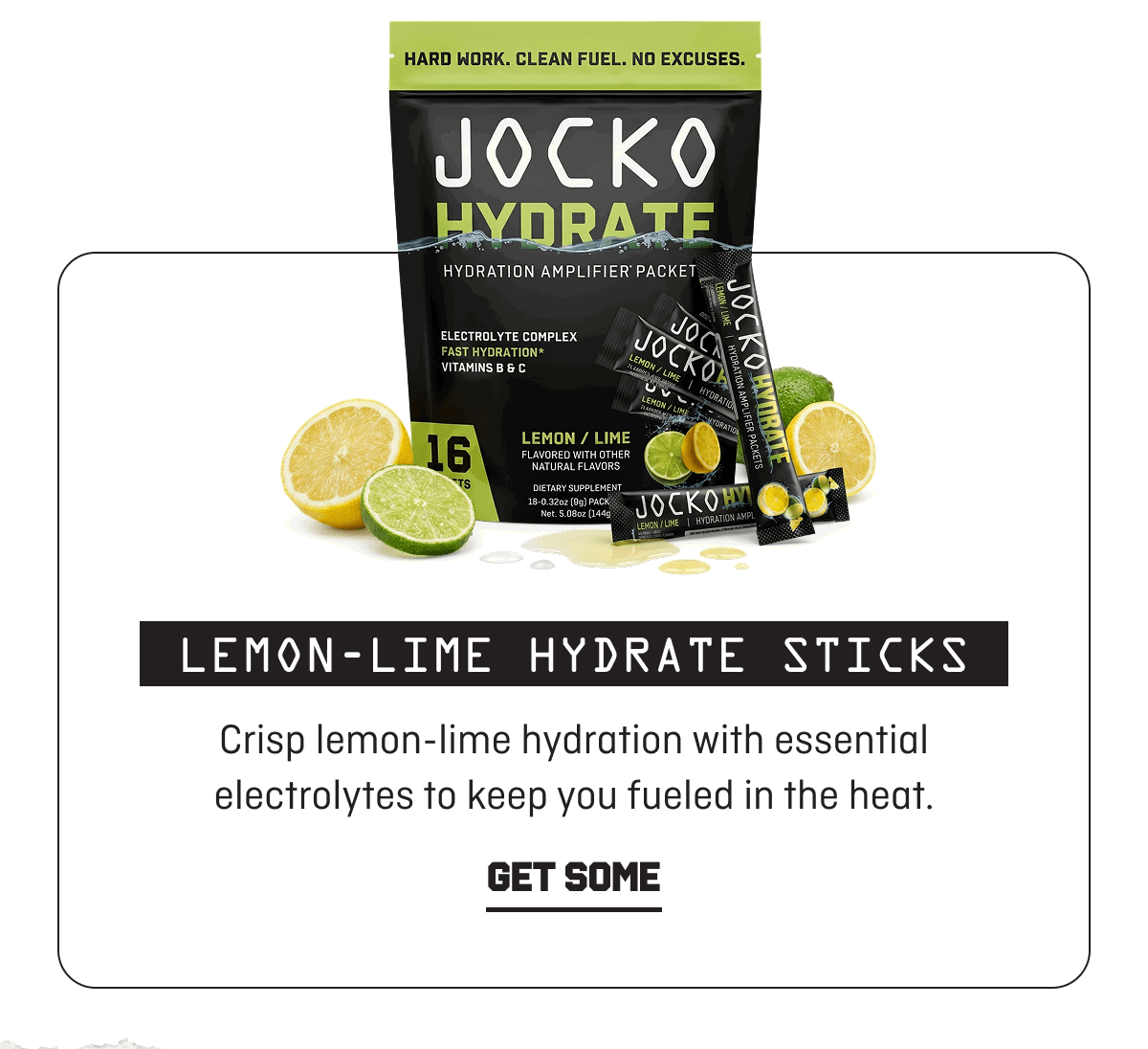 Lemon-Lime Hydrate Sticks