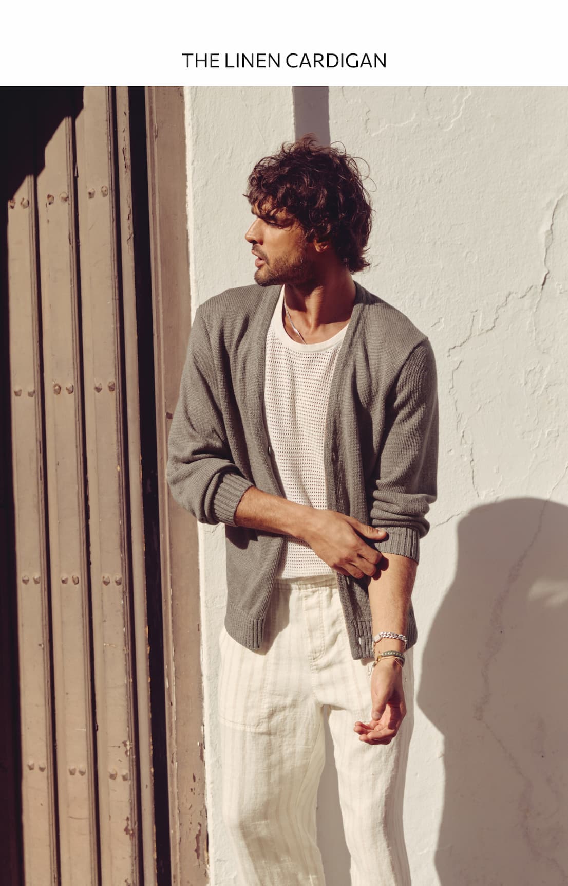 The Linen Cardigan