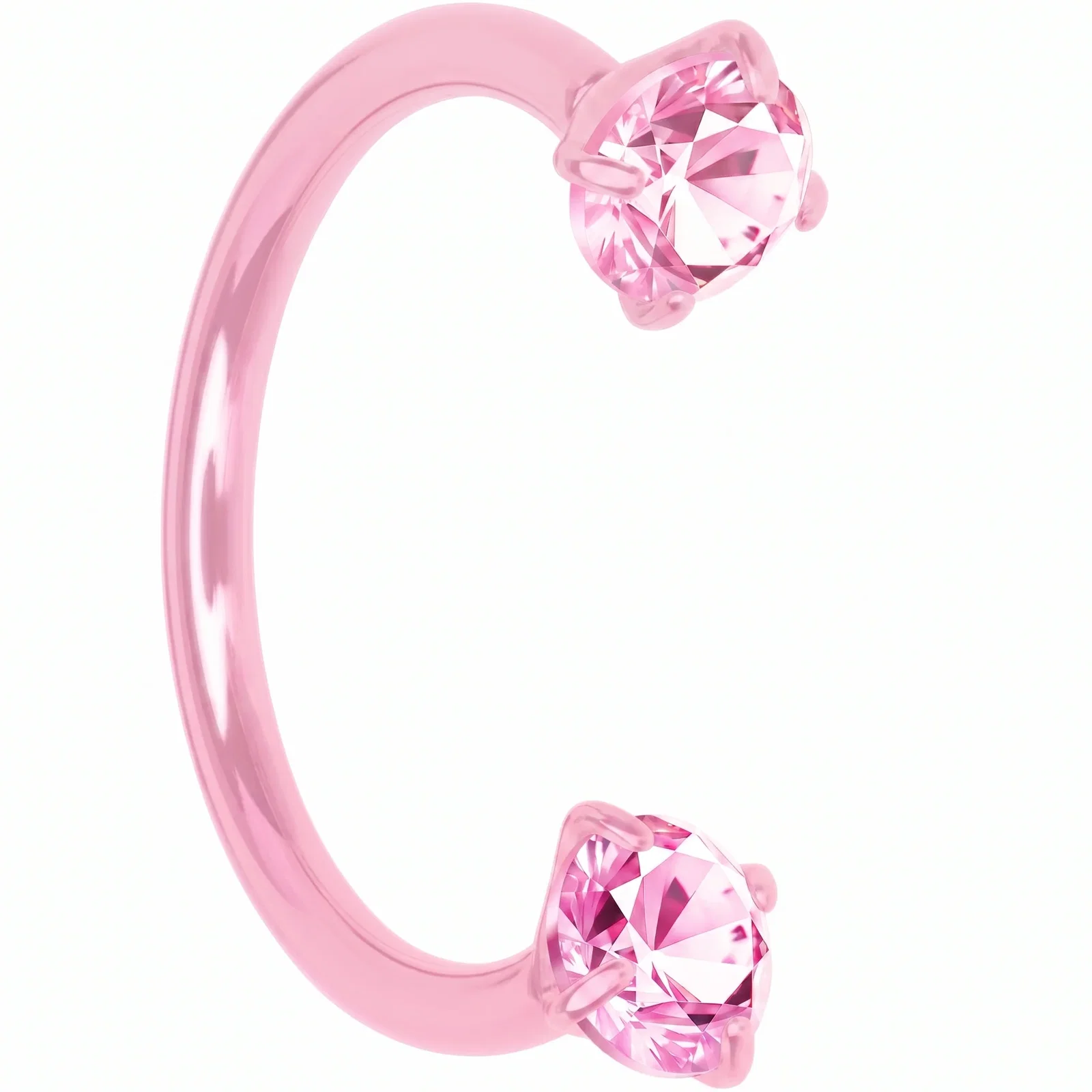 Image of Pink-on-Pink Horseshoe