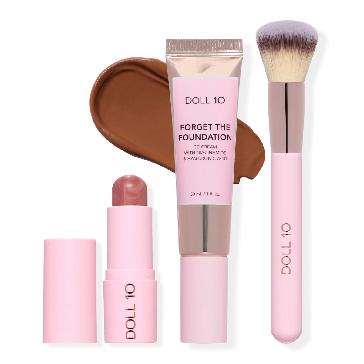 Doll 10 Forget the Foundation 3pc Set - Color 4 Deep/Deep Rich AS®