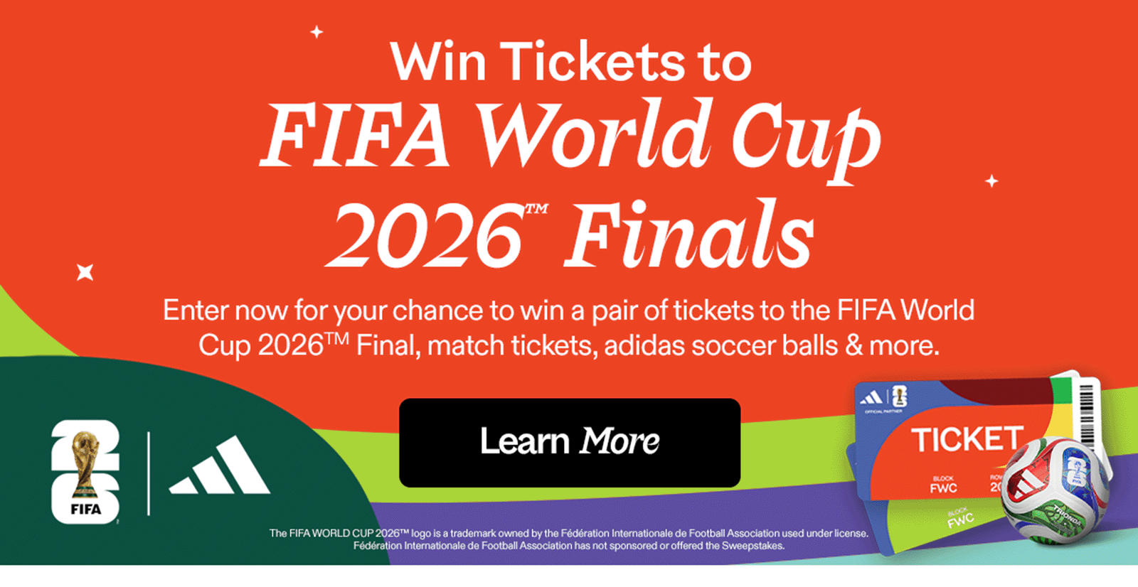 Win Tickets to FIFA World Cup!