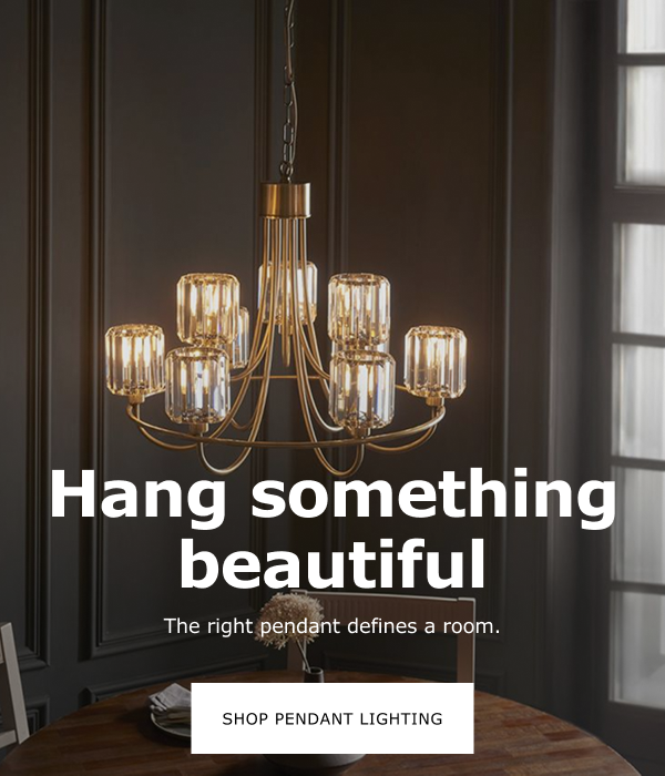 Pendant lighting