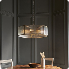 Richmond 8-Light Pendant in Antique Brass