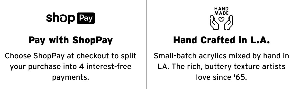Pay with ShopPay — Hand Crafted in L.A.