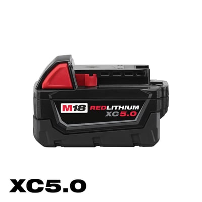 Milwaukee M18 REDLITHIUM XC5.0 Battery, Model# 48-11-1850