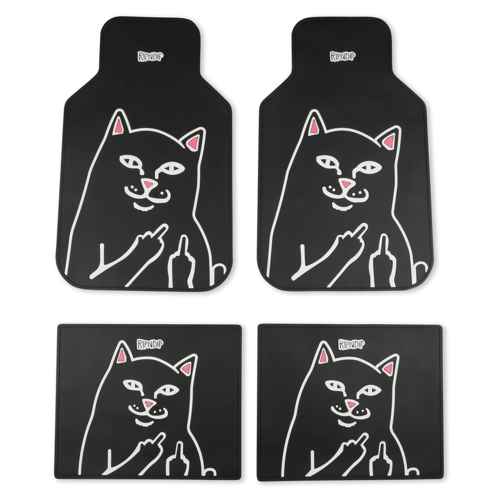 Image of Lord Jermal Car Floor Mats (Black)