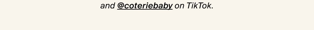 @coteriebaby