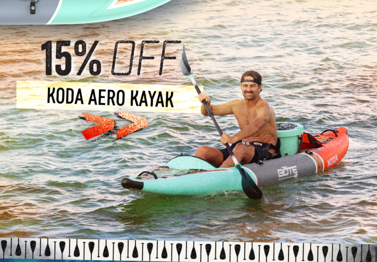 15% Off Koda Aero Kayak