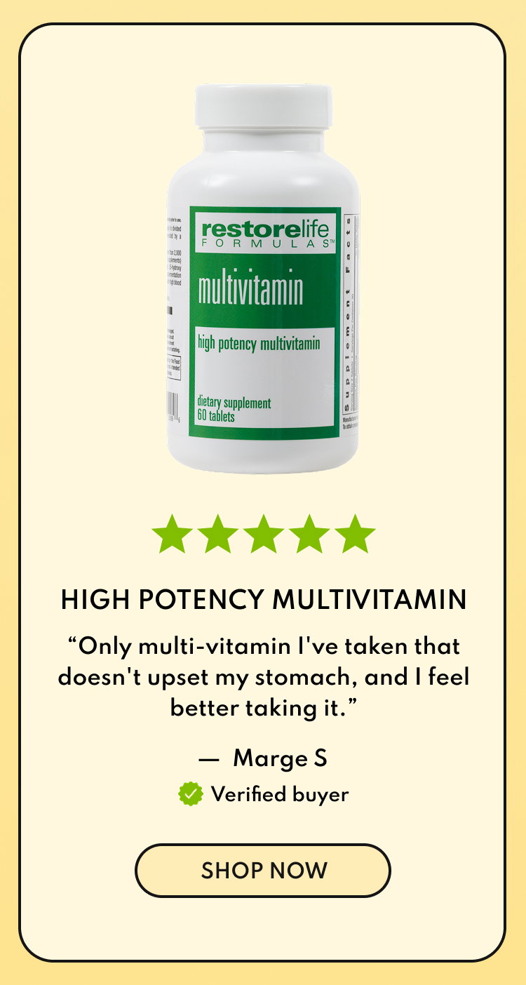 High Potency Multivitamin