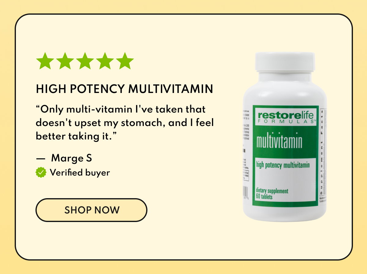 High Potency Multivitamin