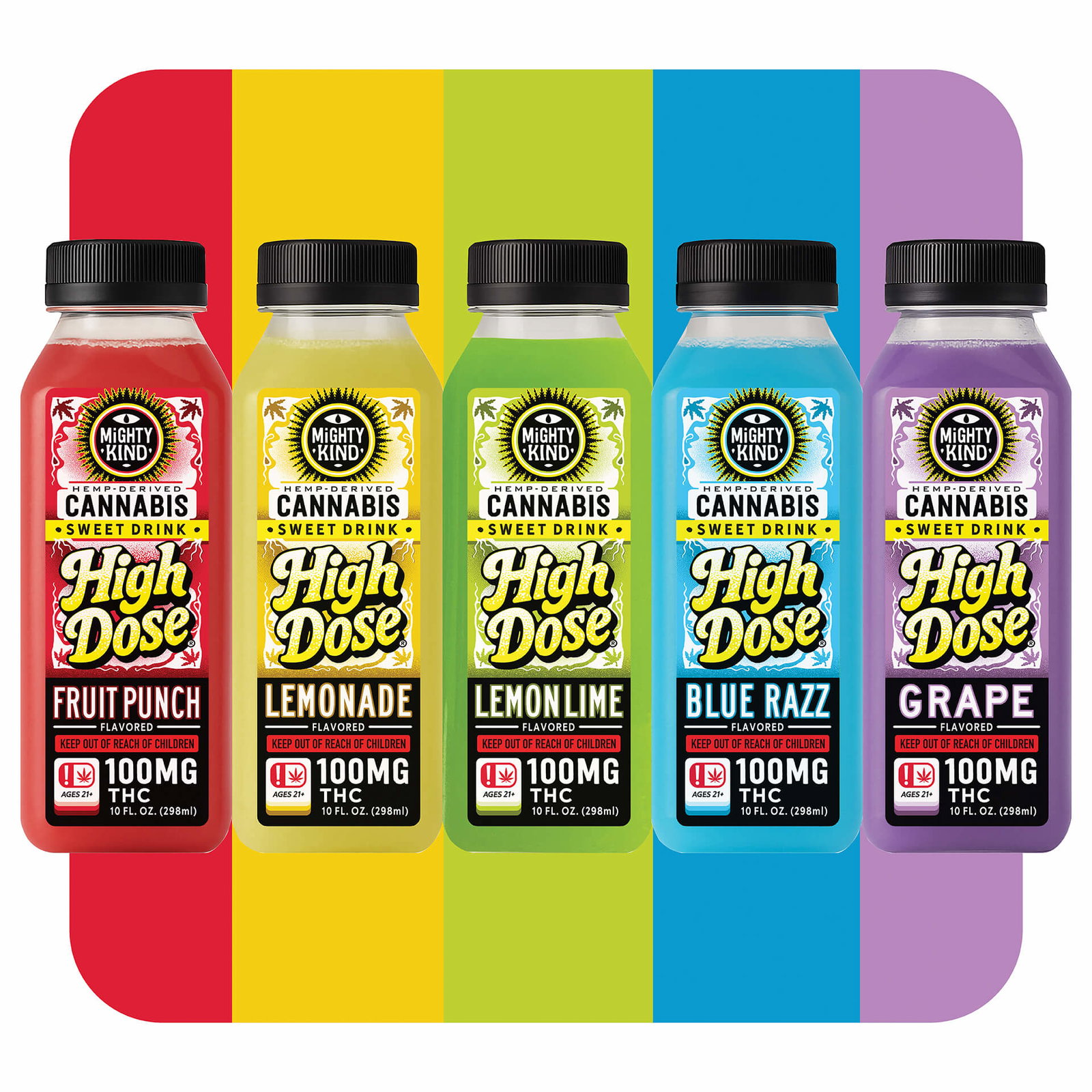 Image of High Dose Bottles of Sweet Drink!
