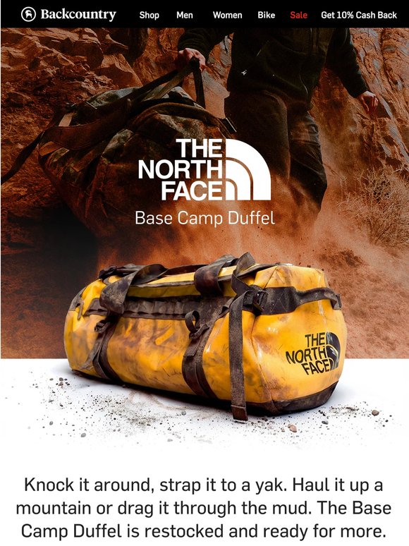 New from The North Face: Base Camp Duffels ⛰️