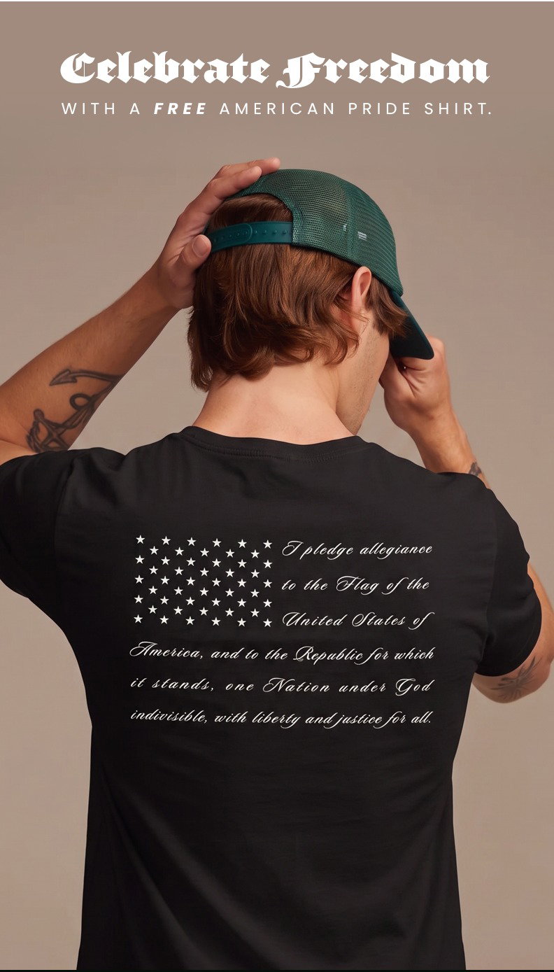 Celebrate Freedom with a Free American Pride Shirt