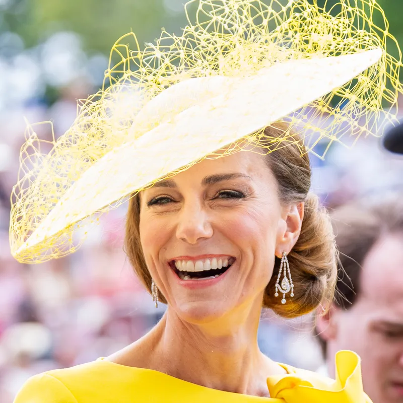 Kate Middleton's Jumbo Cinnamon Roll Chignon Is Ever So Elegant