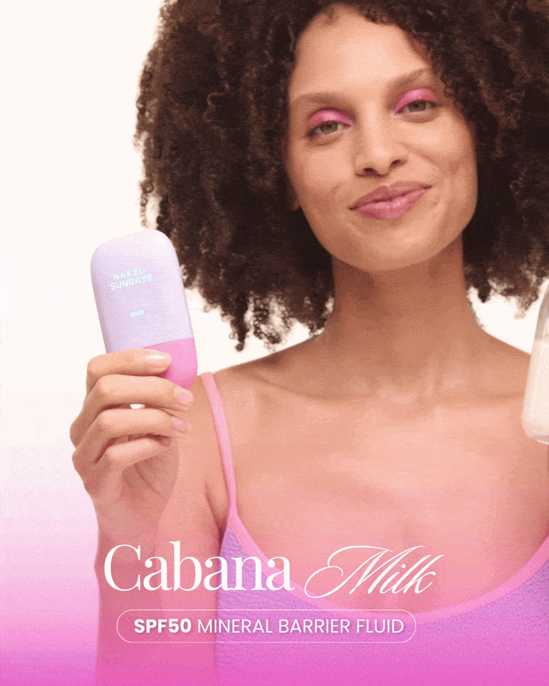 CabanaMilk SPF50 Mineral Barrier Fluid is here
