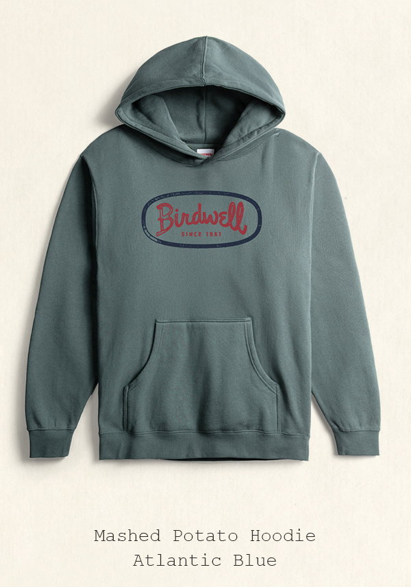Mashed Potato Hoodie - Atlantic Blue