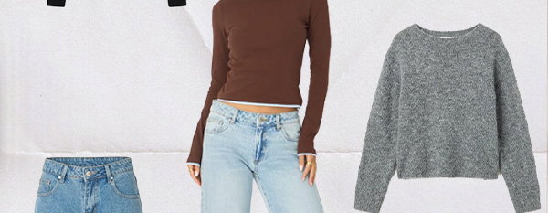 Grey Loose Long Sleeve Boat Neck Knit