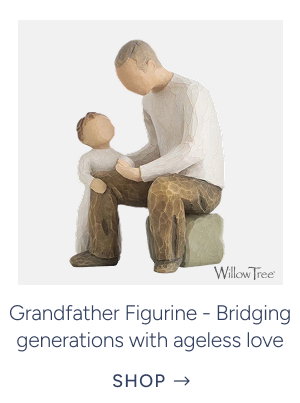 Grandfather Figurine - Bridging generations with ageless love