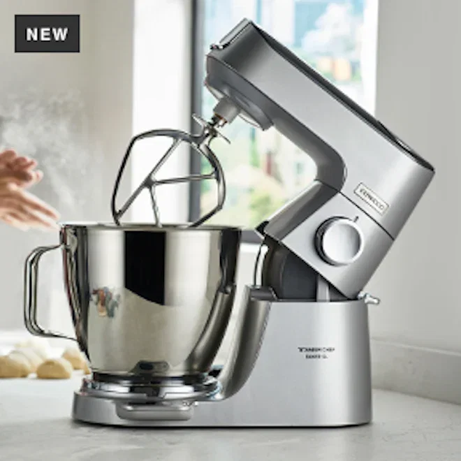 Kenwood Titanium Chef Baker Stand Mixer Super Pack, KVL85.594SI