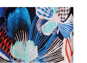 Soft Stretch Botanical Kaftan