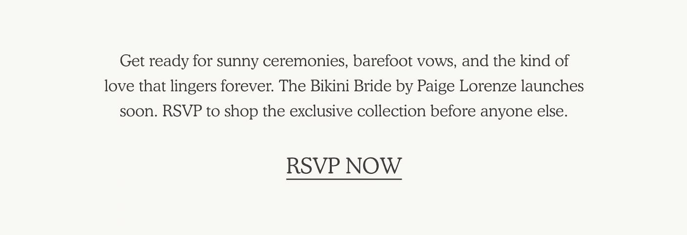 the bikini bride