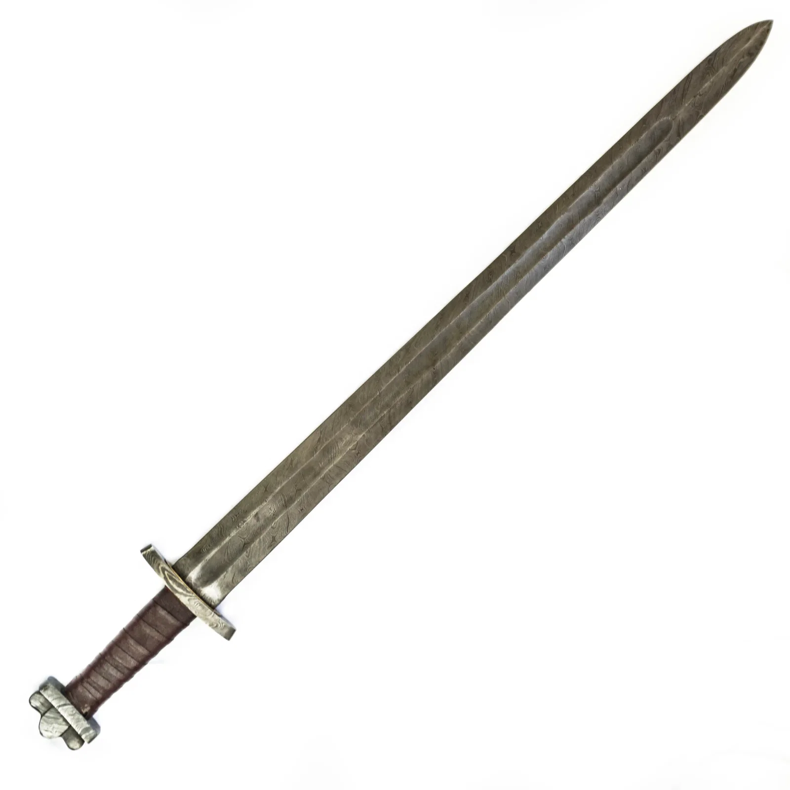 Image of Ulfberht Viking Sword- Damascus Steel- 38"