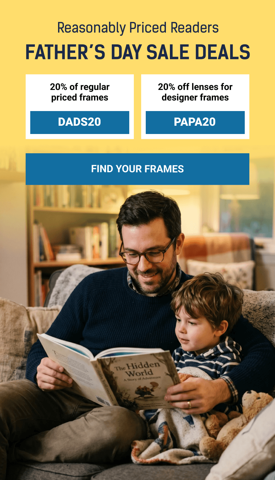 Father’s Day Sale Deals. Find Your Frames