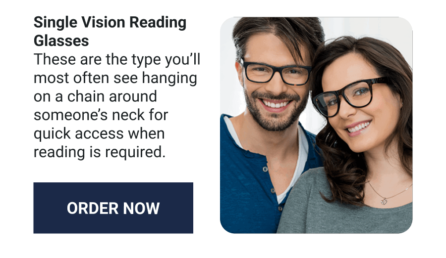 Single Vision Reading Glasses