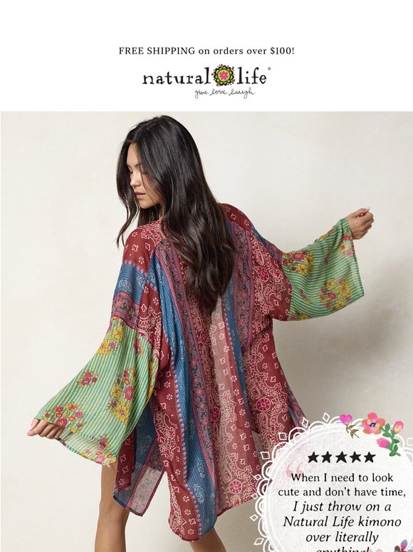 The kimono you'll want in every color! 😍