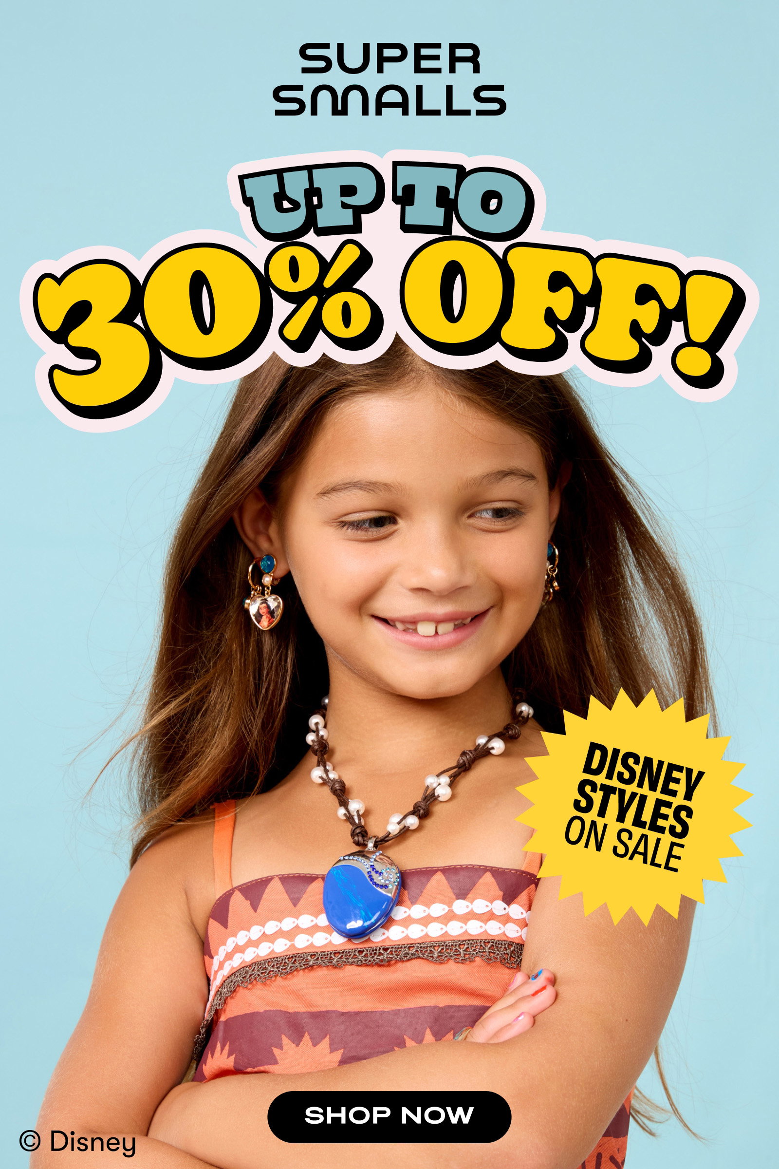 Super Smalls Up to 30% Off Disney Styles