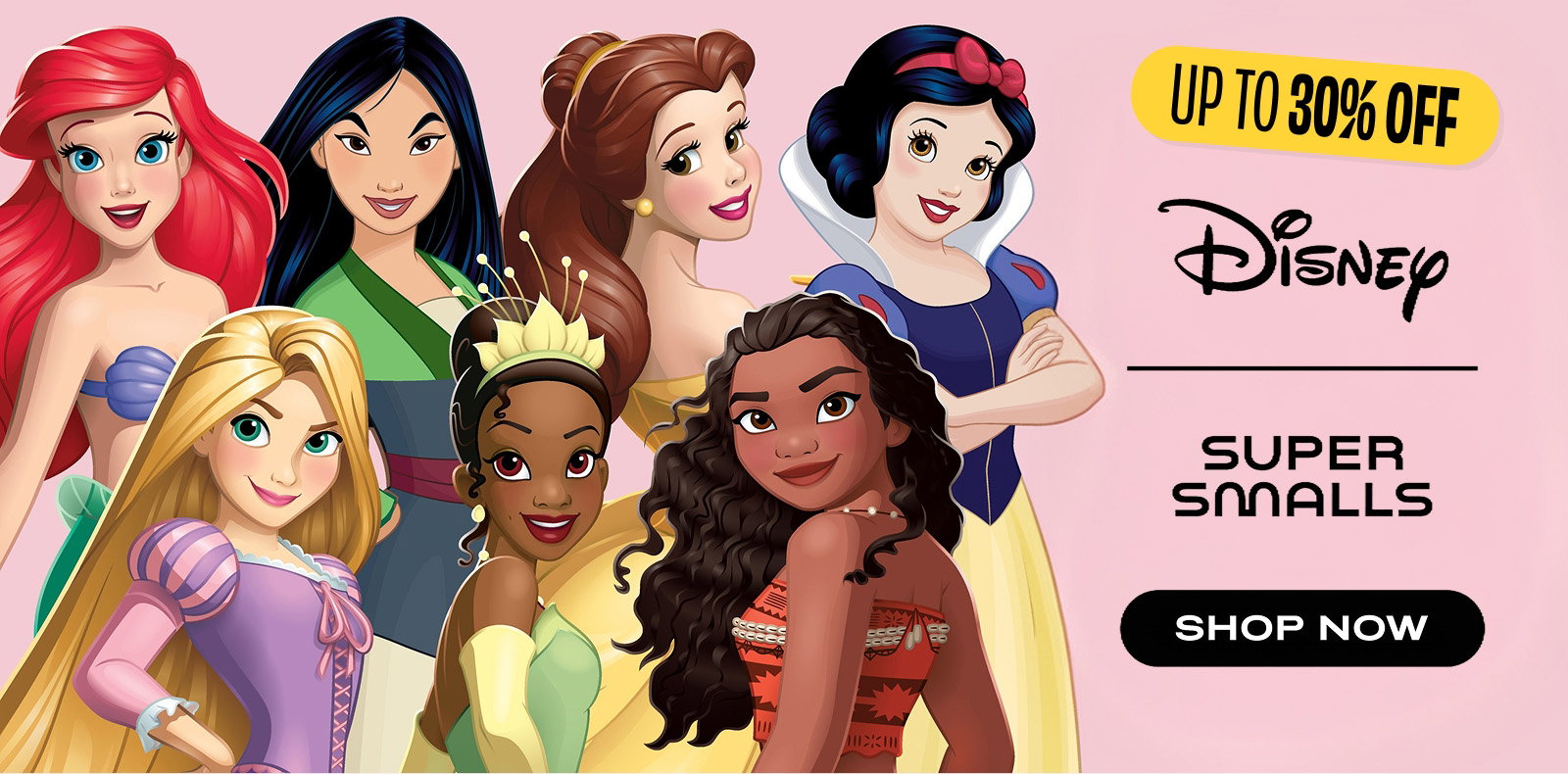 Up to 30% off Disney