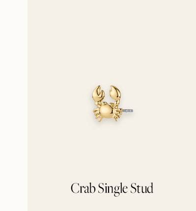 Crab Single Stud