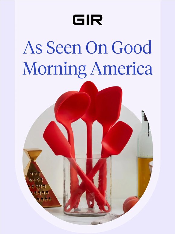 We just aired on Good Morning America!