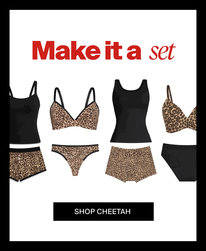 Make it a set. Shop Cheetah