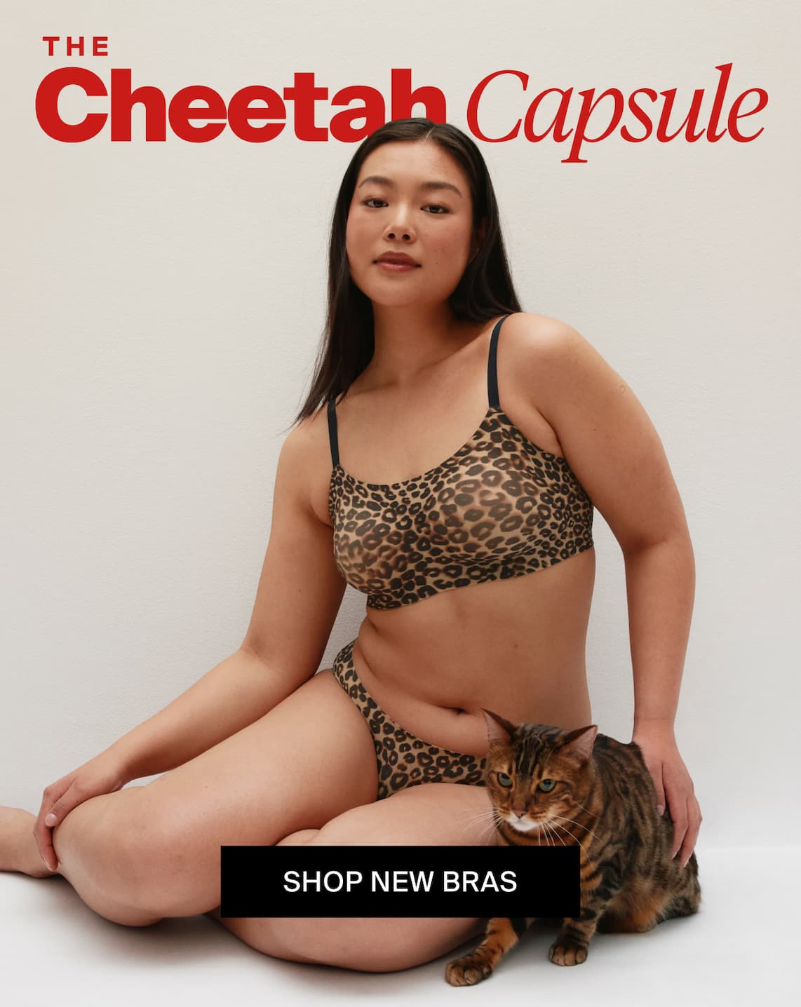 The Cheetah Capsule. Shop New Bras