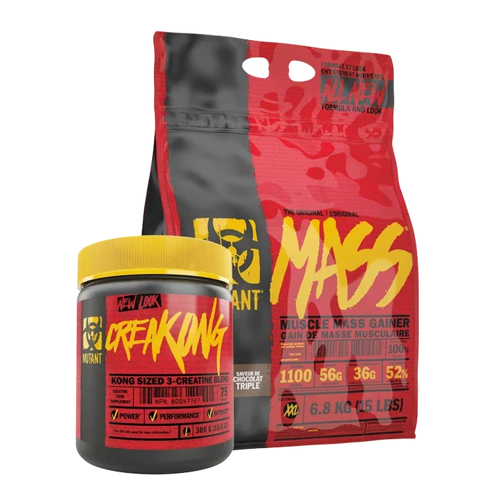 Mutant Mass, 6,8 kg + CreaKong, 300g