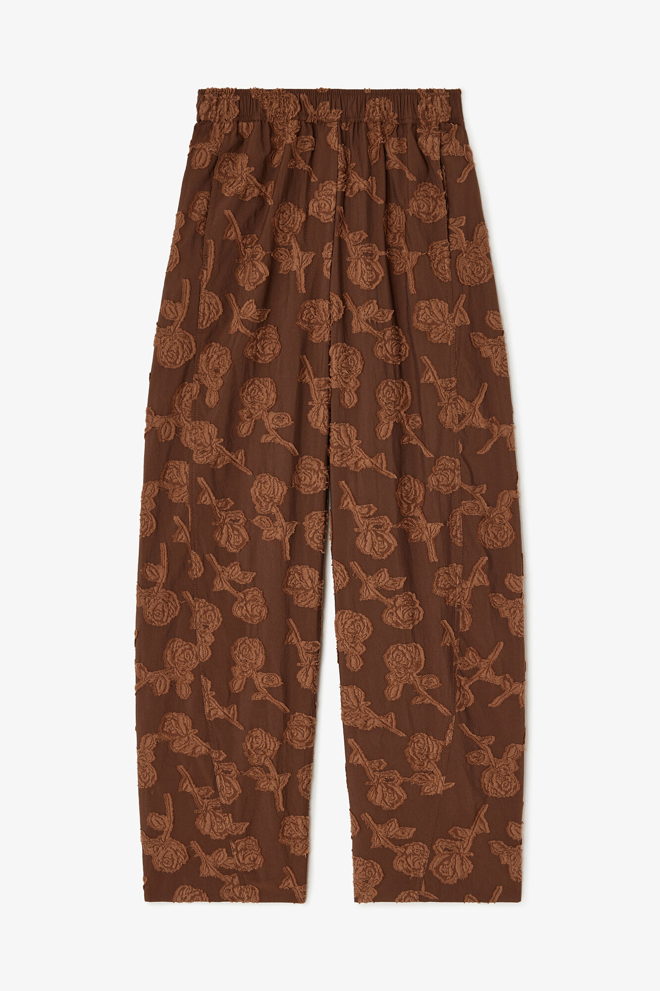 Pants in Brown Fil Coupe