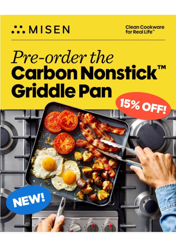 Carbon Nonstick™ Just Got Griddled