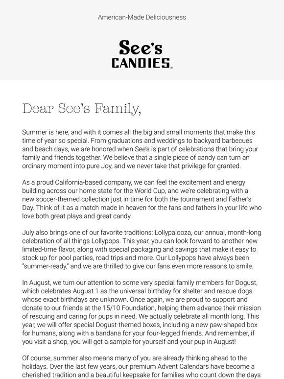 A Note from Pat Egan, Our CEO