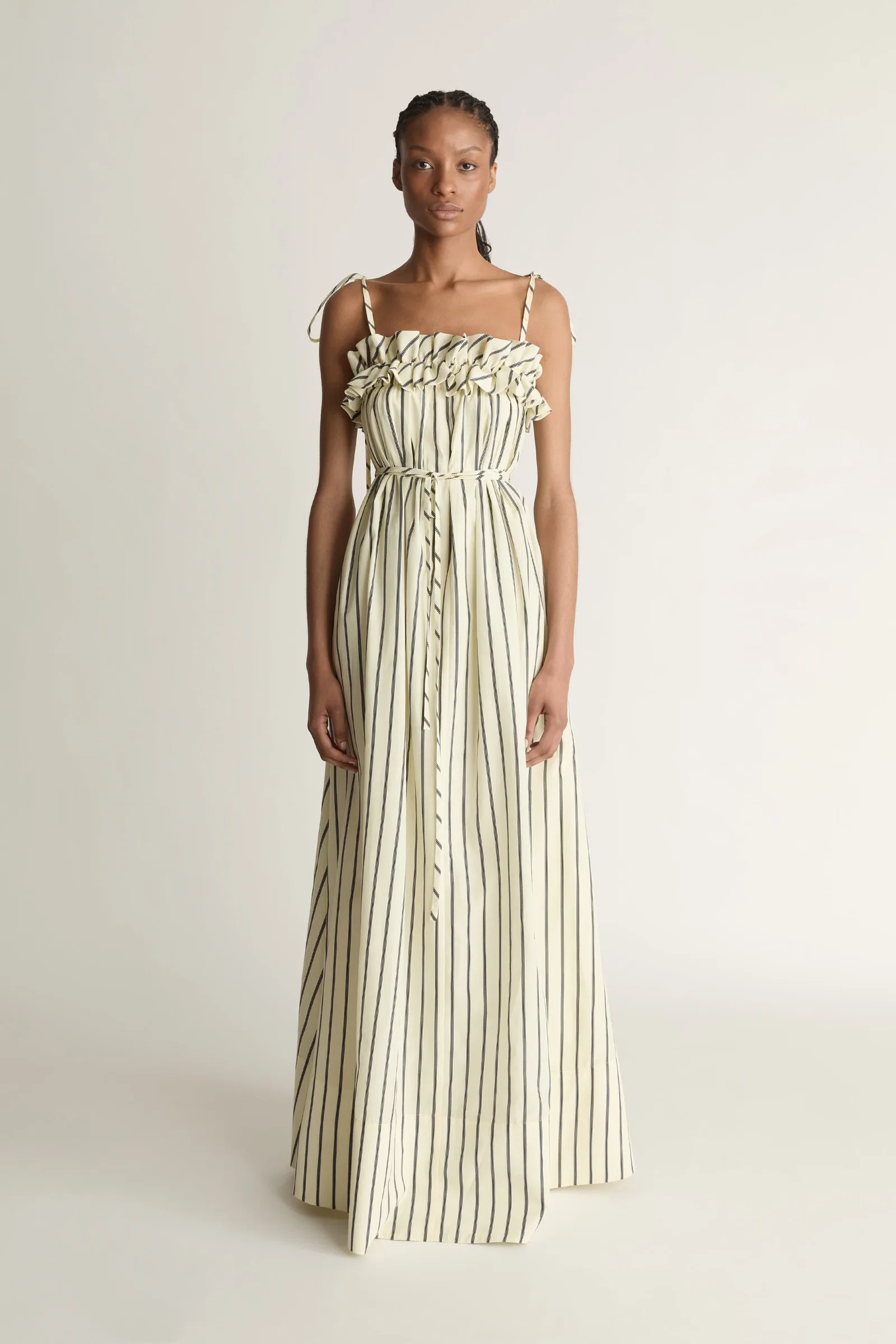 Image of Ava Silk Cotton Dress