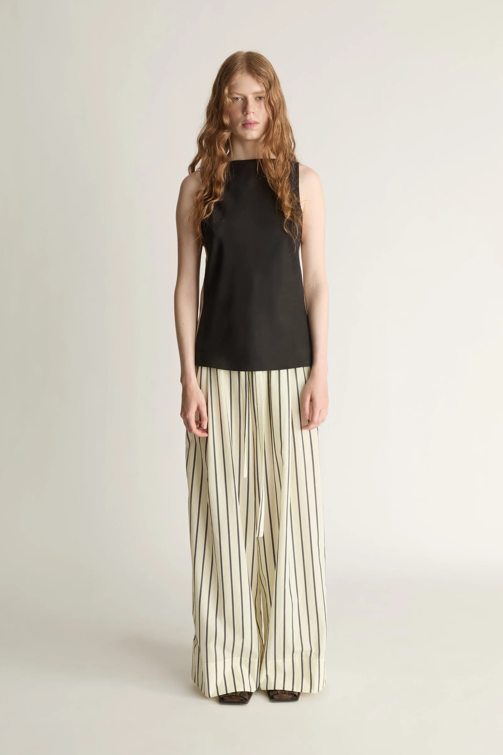 Image of Ava Silk Cotton Pant