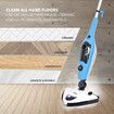 12 in 1 Steam Mop Cleaner 1300W Multi-Function Handheld Steamer Swivel Floor Carpet Window Home Cleaning Hardwood Tiles Grout Upholstery Furniture