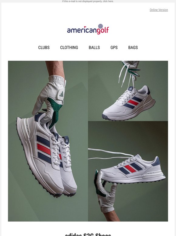 Exclusive adidas S2G Shoes, Only At American Golf