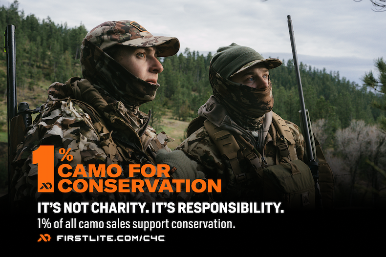 1% of all camo sales support conservation