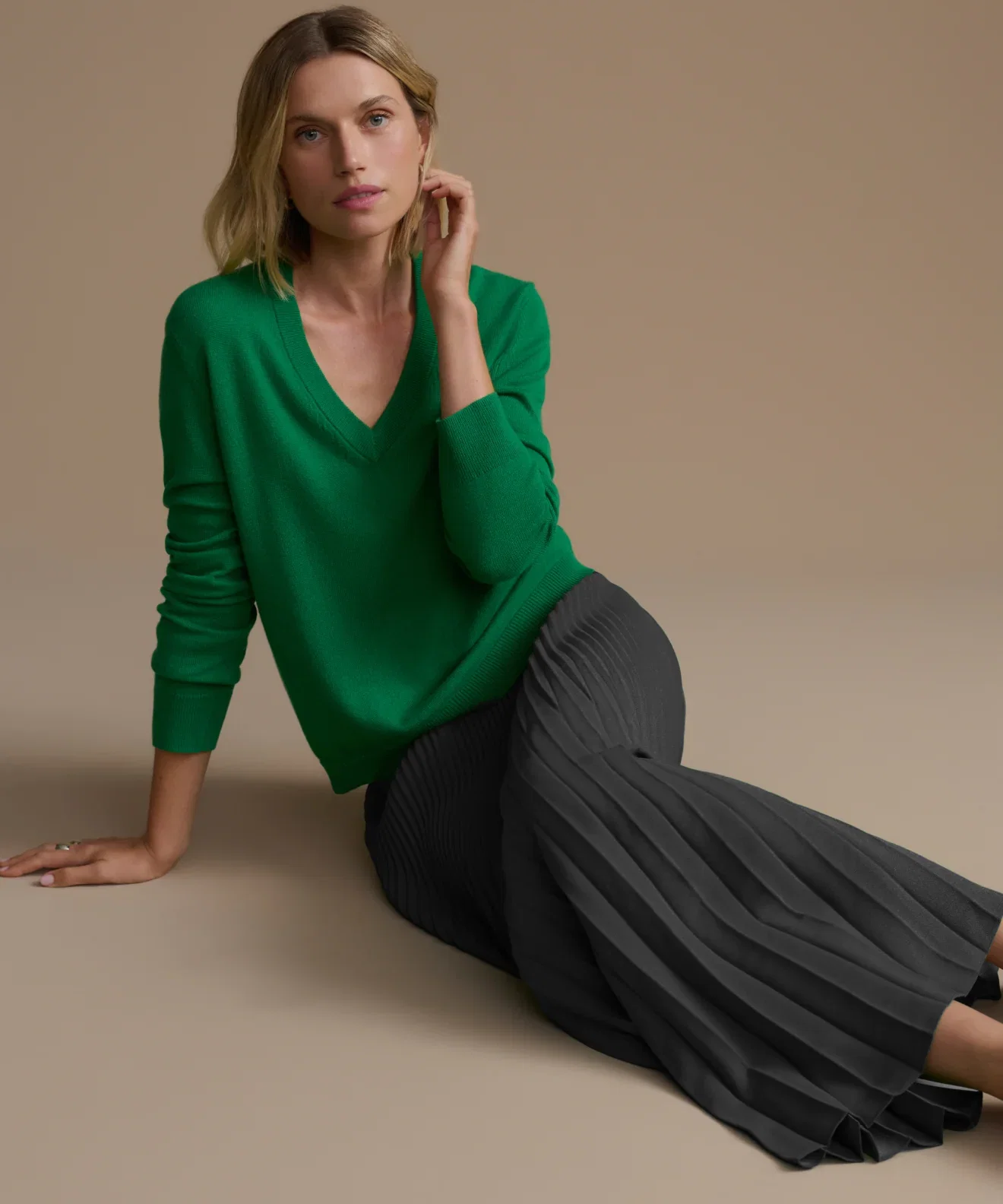 Image of Pleated Skirt