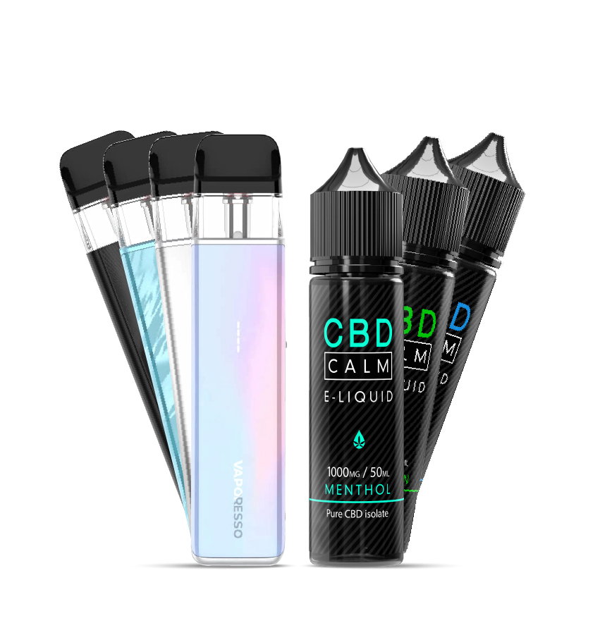 Image of Flavoured CBD with Vaporesso Xros 5 Mini Vape Kit