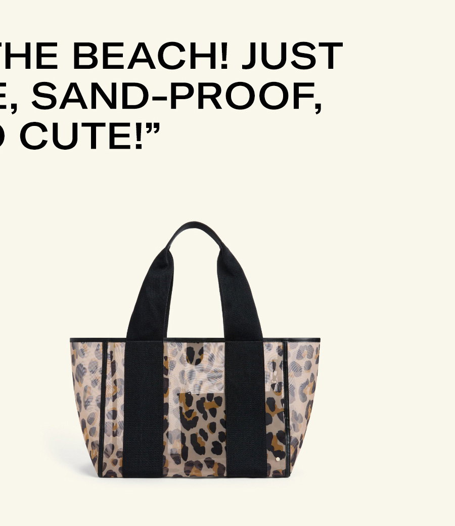 Wellington Cabana Tote Leopard