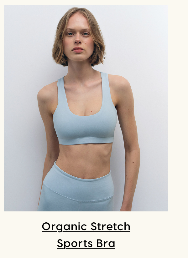 Organic Stretch Sports Bra