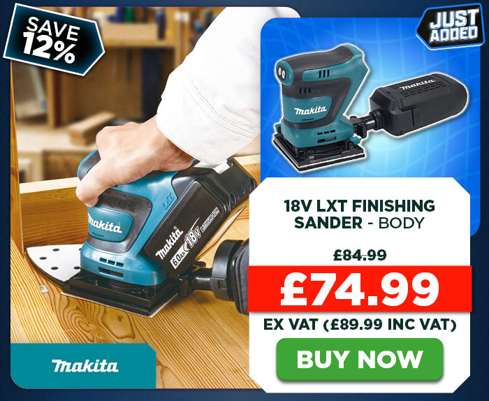Makita DBO480Z 18V LXT Finishing Sander - Body