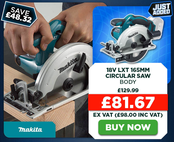Makita DSS611Z 18V LXT 165mm Circular Saw - Body